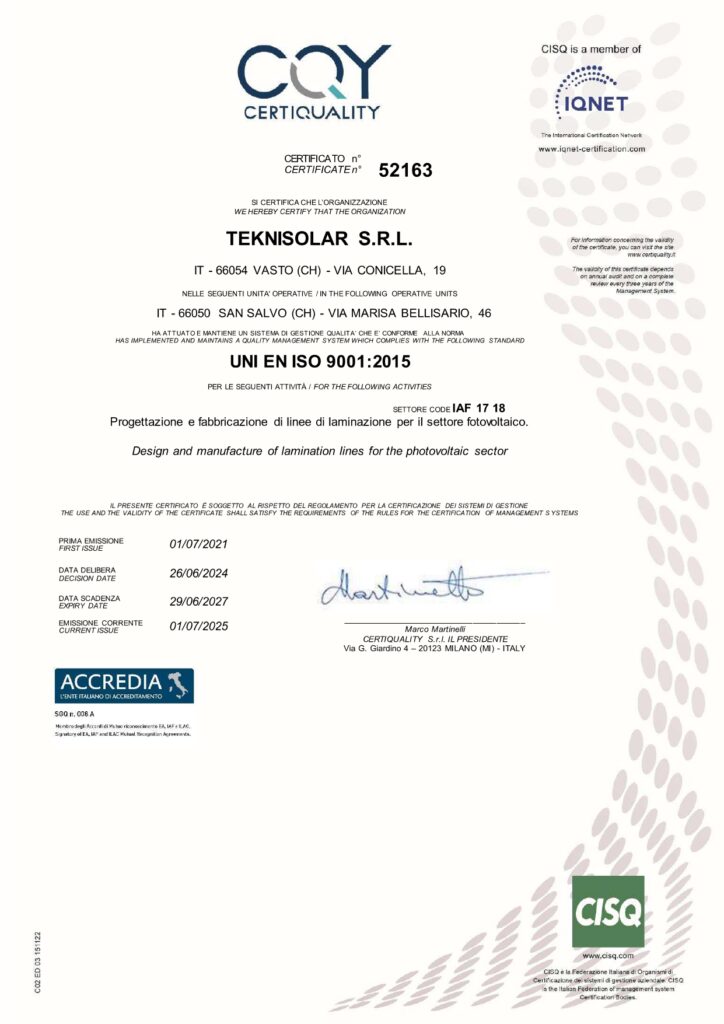 Quality 5 Certificati Qualita page 0001